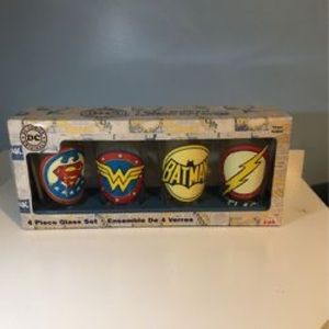 DC Pint glass 4 pc set